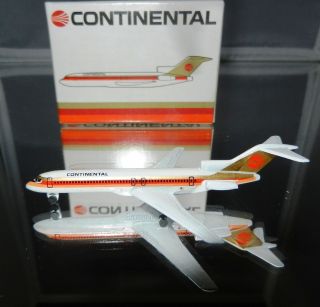 Schabak 1/600 Scale Diecast 906/46 Continental Airlines Boeing 727