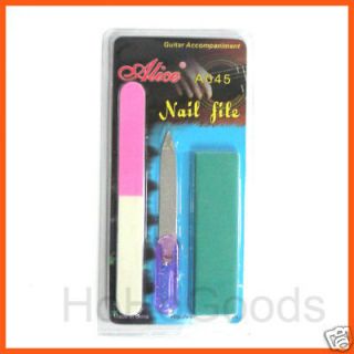 Guitar Nail File kit   Classical Acoustic Electric play