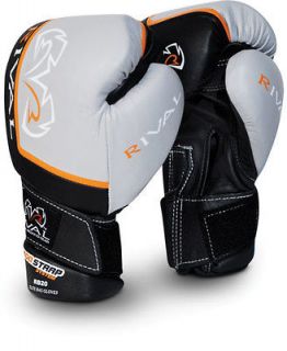 Rival Elite Bag Gloves Boxing RB20 Black New 12oz 14oz mma ufc Free