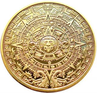 Newly listed ONE 1 OUNCE OZ MINT 24k 999 FINE GOLD COIN MAYAN PROPHECY