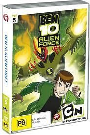 BEN 10 TEN ALIEN FORCE VOLUME FIVE 5 DVD CARTOON NETWORK CHILDREN