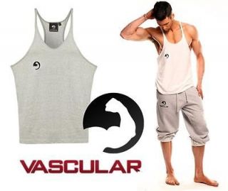 VASCULAR WEAR Stringer String Gym Training Vest Top S, M, L XL