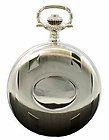 Plain Front 17 Jewel Full Hunter Pocket Watch PW51   Perfect for