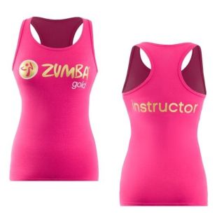 Zumba Gold Instructor Racerback Tank Top New With Tags Ships Fast
