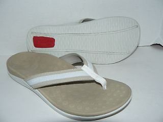 Deal  ORTHAHEEL Shoes Womens TIDE Thong Sandal White Sz US 6  11