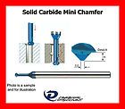 Carmex MC04035C9 A90 MT8 45 Deg Mini CHAMFER Solid Carbide