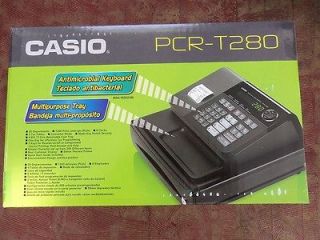 Casio PCR T280 Cash Register NEW 58mm Thermal Printer 20 Departments 8