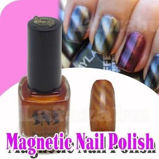 Fashion Magnetic Nail Polish Varnish Finish 12ml   #57 Metallic Gold
