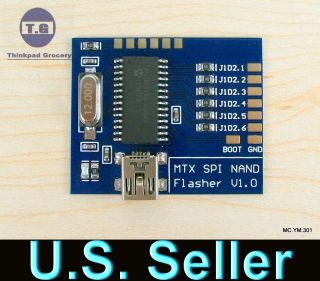 Matrix NAND Programmer MTX SPI NAND Flasher V1.0 Fast USB SPI NAND