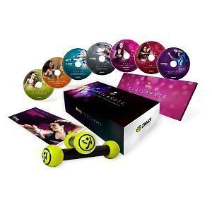 Zumba Fitness Workout Dvds 1 DVD or 1 Set of Toning Sticks or Program