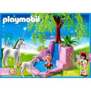 Playmobil Fairy World Unicorn Magic Waterfall #5872 New