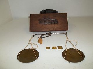 wells fargo &co pocket gold scale iob with 3 4 6 counter weights vary