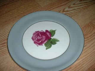 VINTAGE Harker Pottery Co. 22KT plat plate dinner plate