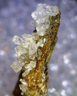 Sal Ammoniac Crystals Rare Micromineral Shale Fire Ohio