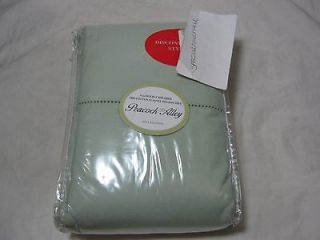 PEACOCK ALLEY 6 OZ Double Sheared Cotton Flannel Sage King PILLOWCASES