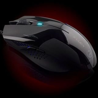 Team Scorpion X LUCA 2400DPI Optical Professional Gaming Mouse Black