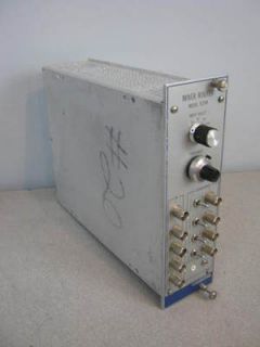 Canberra 8220A Mixer Router NIM Bin Crate Module