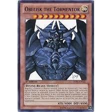 Yu Gi Oh BP01 EN021 Obelisk The Tormentor Black Star Rare 1st Edition