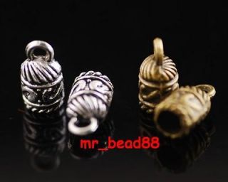 Free Ship 20 Pcs End Bead Cap Stopper Findings Fit 5mm Cord A11325