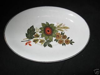 Vintage Alfred Meakin Glo White Ironstone Serving Dish