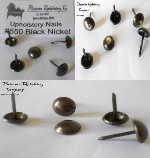 25/64 Upholstery Supplies Tacks #650 Colors Antique French Natural