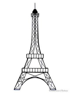 Wall Metal Eiffel Tower Statue Hanging French Art Paris Home Decor 33