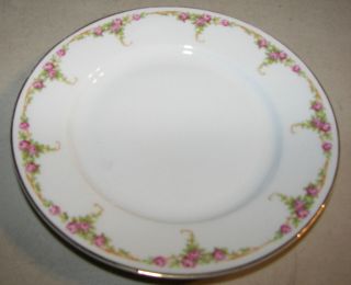 Altrohlau Czechoslovakia MZ CM R Bread/Butter Plate 6 1/8 Pattern 87