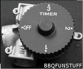 Hour Gas Saving Timer Valve for Fireplace or Firepit 3090 850 D New