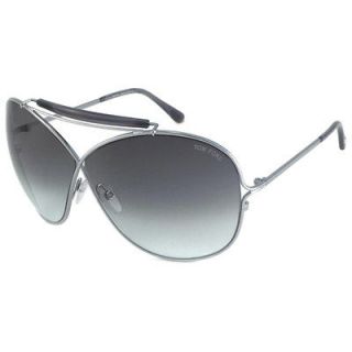 Tom Ford Catherine Aviator Sunglasses Silver Gray FT0200 14B