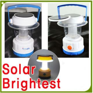 Solar cell panel Camp Camping Outdoor Light Lamp Brightest Lantern 4