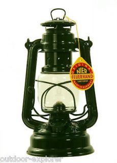 FEUERHAND storm lantern 276 moo green from Germany NEW