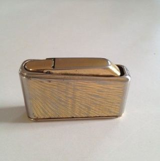 Vintage Art Deco Colibri mono GAS Cigarette Lighter Made in Dublin