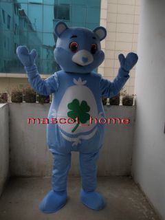 New Professional Care Bear Cartoon Suit Mascot Costume Adult Size