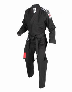G1220 Gameness Air Gi BLACK Brazilian Jiu Jitsu Uniform ultra light