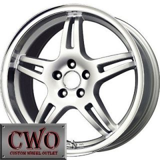 Newly listed 15 Silver Voxx MG3 Wheels Rims 5x114.3 5 Lug Mustang 350Z