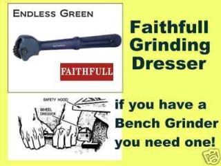 Faithfull Grinding Wheel Dresser   Bench Grinder Tool