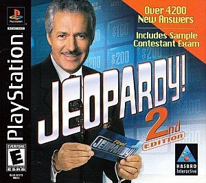 Jeopardy 2nd Edition (PlayStation, 2000) COMPLETE