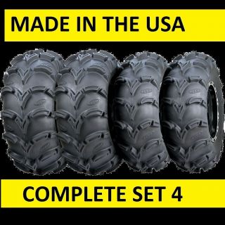 26 ITP MUD LITE XL AMERICAN MADE ATV TIRES COMPLETE SET 4 FAST & FREE