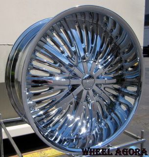 24 INCH RIMS WHEELS & TIRES F 150 NAVIGATOR EXPEDITION CHEVY 5X127