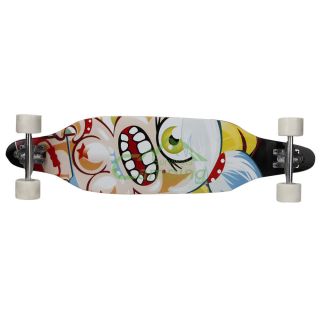 New 9 x 36.22 Pro Skateboarding Maple Longboard Complete Black#C27