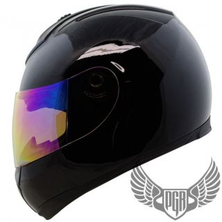 Gloss Black GSX Full Face DOT APPROVED Motorcycle Helmet for Street