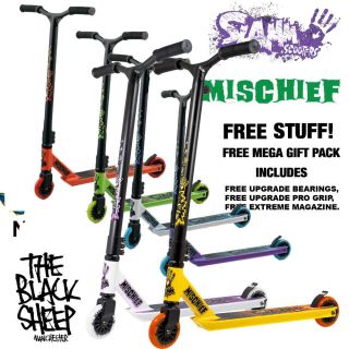 SLAMM MISCHIEF EXTREME FREESTYLE STUNT DIALLED SLAM SCOOTER + FREE