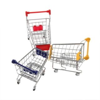 portable home Supermarket Shopping Handcart utility cart 4 wheels