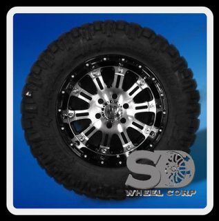 18 XD HOSS MACHINED /285 65 18 NITTO TRAIL GRAPPLER MT