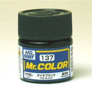 Mr.Hobby(GSI Creos) Mr Color Paint C137 Tire Black (10ml) JAPAN NEW