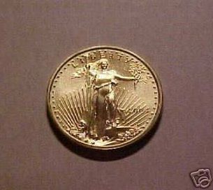 2011 Tenth Gold Eagle 1 10 oz $5 Coin  