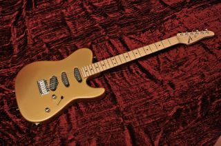 2011 Tom Anderson Pro Am T Guitar Firemist Gold