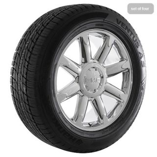 inch GMC Sierra 2011 Yukon Denali Chrome Rims Wheels and Tires