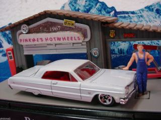 2010 Hot Wheels 10 Pack Design EX 64 Chevy Impala 1964 ★white★new
