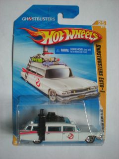 Hot Wheels 2010 Ghostbusters Ecto 1 New Models
